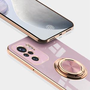 Anillo de silicona galvanizado para móvil, funda trasera para <span class=keywords><strong>Xiaomi</strong></span> <span class=keywords><strong>Redmi</strong></span> Note <span class=keywords><strong>10</strong></span> Pro, <span class=keywords><strong>Redmi</strong></span> Note <span class=keywords><strong>10</strong></span> 5G - Product Image 5