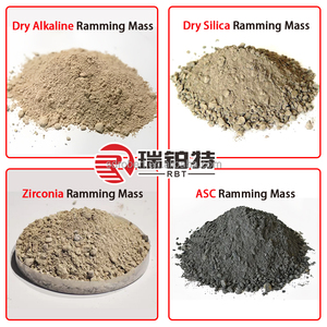Lò cảm ứng trung tính ramming khối lượng silica dựa trên silicon ramming trộn lót khối chịu lửa - Product Image 3