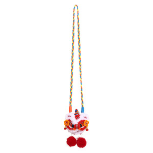 New Year Twisting Stick <b>Backpack</b>, 2026 Year of the Horse, Chinese Style, Lion Dance, Spring Festival, Festive Children's Red - Product Image 5