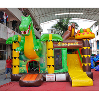 Nouveau design gonflable Dragon Bouncer Jumping Castle Playground Fun PVC Château gonflable Combo Bounce House avec toboggan