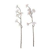 Branche de cerisier artificielle à longue tige, fausse fleur de sakura rose pour arrangement de vase à domicile, décoration florale pour mariage, fenêtre, hôtel