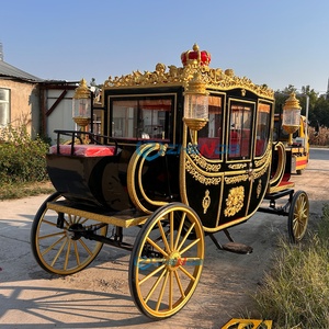 Calèche royale de luxe, plusieurs couleurs, calèche électrique, calèche tirée par des chevaux, fabriquée en Chine - Product Image 4