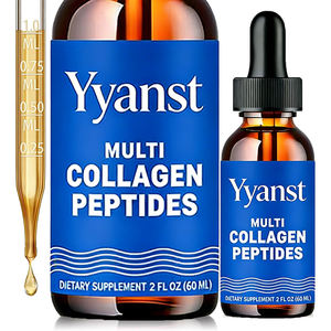 Gotas de Belleza Orgánicas OEM/ODM para la Salud y Vitalidad de la Piel de Adultos con Mezcla de Enzimas, Péptidos de Colágeno Múltiple Sin Azúcar y Biotina - Product Image 1