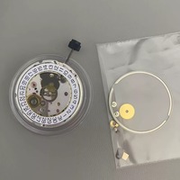 Mouvement de montre automatique mécanique HK PT5000, mouvement original 28800 Vph, dateuse arabe, 25,6 mm, remplace SW200 ETA 2824-2