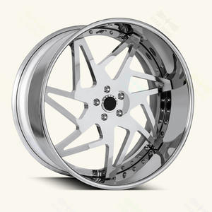 Rines Forjados RCSR Personalizados de 20, 22, 24, 26 y 28 Pulgadas de Garganta Profunda, Rines de Aleación de 2 Piezas para Automóvil de Pasajeros, Rines de 26 Pulgadas para Chevrolet - Product Image 2