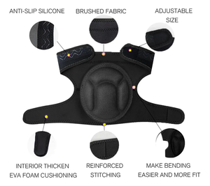 Rodilleras Avanzadas Antideslizantes con Esponja Gruesa Anticolisión, Ideales para Fútbol, Deportes y Fitness - Product Image 3