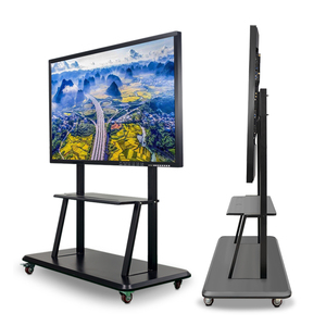 Tableau blanc interactif 86 pouces 4K avec 20 points tactiles, écran LCD, système d'exploitation Android, montage mural pour les réunions de conférence, l'éducation scolaire - Product Image 4