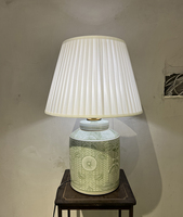 Cuivre Chambre Lampe De Table Chevet Jingdezhen Céramique Généreux De Luxe Salon Décoré Lampes De Table