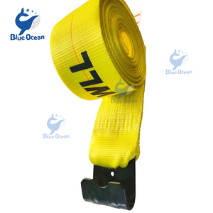 Sangle de fixation robuste pour camion et fourgonnette, 4 pouces x 27 pieds, sangle de fixation en polyester pour camion - Product Image 1