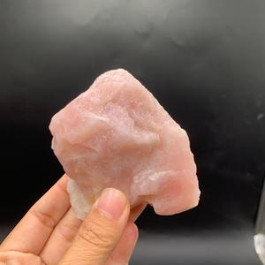 Cuarzo Rosa Natural en Bruto, Cristal de Cuarzo Rosa, Piedra Curativa, Espécimen Mineral, Artículo de Colección y Decoración - Product Image 4
