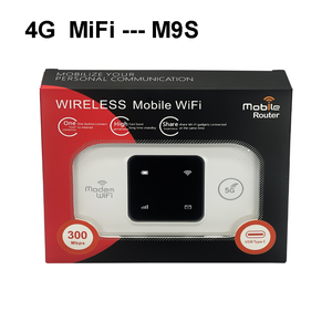 Routeur 4G LTE M9S à succès avec batterie au lithium 3000 mAh, Wi-Fi 2.4G 300 Mbps, Wi-Fi de poche prenant en charge <span class=keywords><strong>8</strong></span> utilisateurs, nouveau routeur 4G MiFi portable - Product Image 1