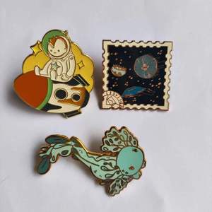 Customizable Metal for Lapel Pin Soft Hard Enamel Coin for Sports Anime Fashion Crafts with Cross Theme Modern Style for Gifts