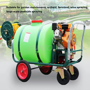 Benzinmotor-Pumpenwagen mit Sprühgerät für Landwirtschaft und Gartenbewässerung - Product Image 4