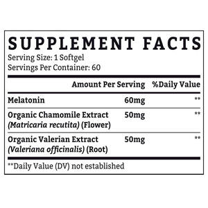 ผลิตภัณฑ์เสริมการนอนหลับลึกคุณภาพดีช่วยควบคุมและปรับปรุงวงจรการนอนหลับ - Product Image 3