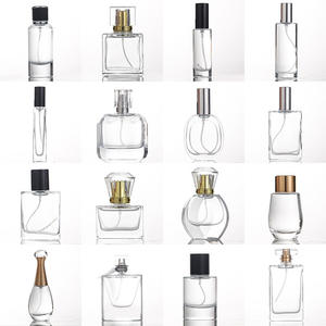 Elegante Botella de <span class=keywords><strong>Perfume</strong></span> de Vidrio Recargable de 50ml 100ml, Cuadrada, para Marcas de Lujo, con Tapa de Madera de Bambú, <span class=keywords><strong>Precio</strong></span> de Fábrica - Product Image 6