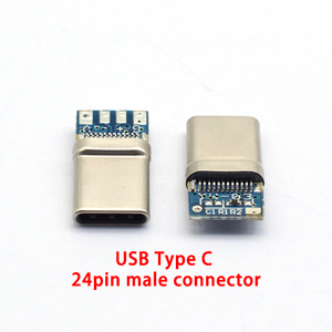 Nhà Máy Bán buôn Cáp nối Micro điện tử pin nam nối 3A 20V USB Loại C nam nối 24 pin - Product Image 3