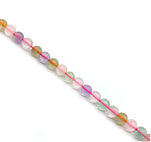 Cuentas de Piedra Natural para Moda DIY, Cuentas Coloridas de 8mm, Ónix Mate, Cuentas Sueltas al por Mayor, Gemas de Cristal - Product Image 2