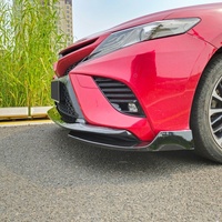 Spoiler de pare-chocs avant Welta, noir brillant, sans perçage, étanche, ajustement direct, garniture extérieure avant pour Toyota Camry 18-20