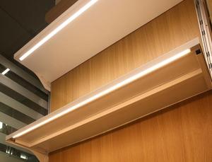 Bande lumineuse Led flottante <span class=keywords><strong>murale</strong></span>, en aluminium, pour la décoration de la maison et du bureau, m - Product Image 5