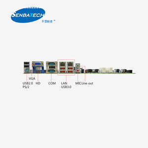 Z370VM 2 Lan 2.5G LGA1151 DDR4 Max 64GB 11 USB 6 COM <strong>ATX</strong> PS2 TPM LPT Industrial Control <strong>Motherboard</strong> <strong>Atx</strong> - Product Image 3