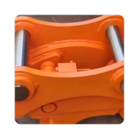 Pelle 20 Tonnes Sany komatsu Pc200 80mm Goupilles Coupleur d'attelage rapide hydraulique pour accessoire d'excavatrice Js220