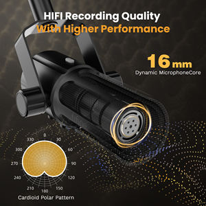 Microphone de <span class=keywords><strong>studio</strong></span> cardioïde dynamique FIFINE Tank6, populaire pour la voix et la diffusion, microphone filaire <span class=keywords><strong>Micro</strong></span> USB/<span class=keywords><strong>XLR</strong></span> - Product Image 3