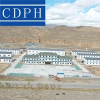 Bâtiment modulaire à 3 étages CDPH, bâtiment préfabriqué à plusieurs étages pour bureaux commerciaux et logements pour travailleurs