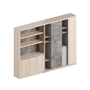Promotion Under Desk Steel Office Table Top Wood Tea Storage File Cabinet With Lock