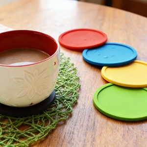 Sous-verres en silicone personnalisés, fabricants de sous-verres en caoutchouc, résistants aux hautes températures, antidérapants, anti-déversement, classiques - Product Image 2