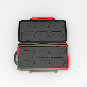 Soporte profesional de almacenamiento <span class=keywords><strong>SD</strong></span> <span class=keywords><strong>SDHC</strong></span> SDXC TF funda protectora para tarjetas de memoria para 12SD tarjetas y 12 tarjetas Micro <span class=keywords><strong>SD</strong></span> - Product Image 3