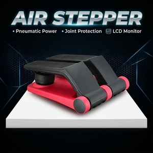 BNcompany Steel Joint Protection Air Stepper Mini <strong>Step</strong> <strong>Machine</strong> Resistance Bands Durable Portable Fitness Trainer for <strong>Home</strong> Use - Product Image 1