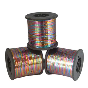 2023 chino bordado hilo metálico de H-metálico tipo de fibra de hilo de oro hilo metálico cono de hilo metálico