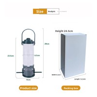 Automatische Kolibri Vogel Attraktor Outdoor Balkon Outdoor Hängende Vogel häuschen Vogel fütterung gerät Outdoor Feeder