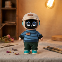 Robot Educativo Interactivo con IA, Juguete de Peluche para Edades de 10 a 14 Años y Mayores de 14 Años, Funciona con Batería