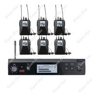 PSM300 sac mortuaire sans fil moniteurs en métal stéréo UHF Vocal dans le système de moniteur d'oreille PSM300 pour scène église PSM 300