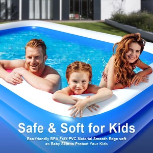 Piscine gonflable pour enfants et adultes Piscine polyvalente et facile à installer pour tous les âges - Product Image 5