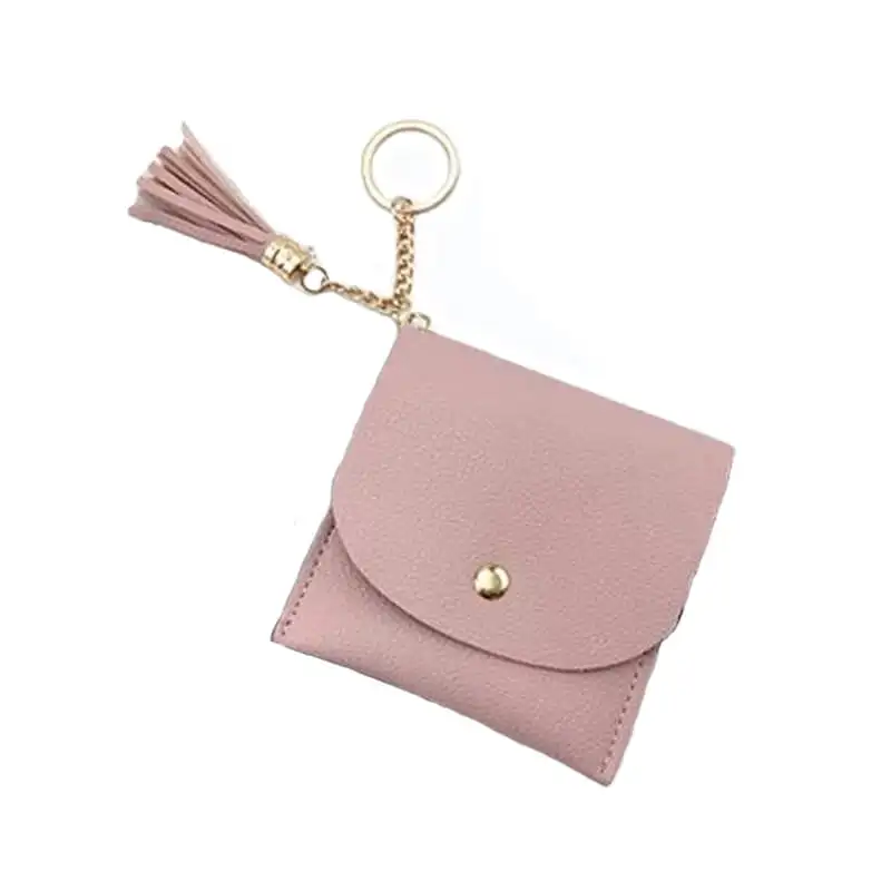 YS-W179 Новый 2020 маленький сумок, женских сумочек, брелков, кошелек для монет с держателем карт, с кисточками мини-бумажник с отделением для девочек