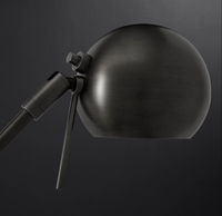 Yihao Vintage lampadaire incurvé lumière LED luxueuse pour les espaces de vie chevet debout avec Options d'arc pour le salon