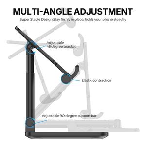 Soporte Ajustable para Teléfono de Escritorio, Material Duradero, Compatible con Dispositivos de 4 a 13.3 Pulgadas, Universal para Celulares y Tablets - Product Image 5