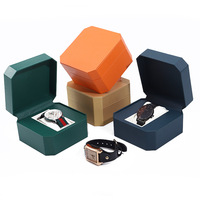 Fabricant de montres personnalisées Caja De Reloj Boîte de montre octogonale écologique Emballage à couvercle rabattable Boîte cadeau Rangement de montres
