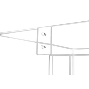 Hiện Đại Rõ Ràng Cài Đặt Sang Trọng Acrylic Phòng Thiết Kế Cot Giường Lớn Acrylic <span class=keywords><strong>Crib</strong></span> Cho Bé - Product Image 2