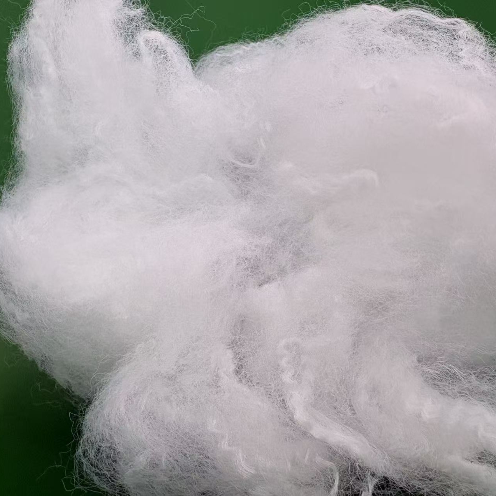 Raw White Solid Virgin Polyester Staple Fiber 15D*64mm Premium Textile Raw Fiber Supply