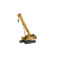 Grue sur chenilles XGTC30L5 à haute efficacité, vitesse de levage de 140 m/min, longueur de flèche combinée maximale de 51 m pour les chantiers étroits et boueux