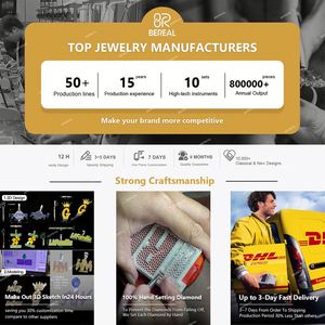 แหวนฮิปฮอปโมอิสซาไนท์พร้อมสายผ่านเพชรสำหรับโดรน925เครื่องทดสอบเพชรแบบกลมประดับเพชรเม็ดสีเงินดีไซน์ใหม่ - Product Image 4