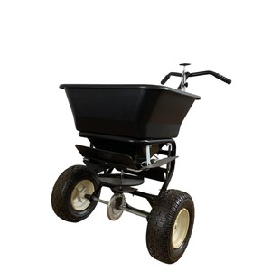 Handbediende Plastic Spreider Voor Zoutzandgazonmeststof Sneeuwsmeltmest Broadcast Landbouw Machine Versnellingsbak Kern - Product Image 1