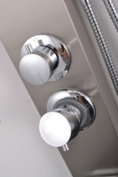 LANO Offre Spéciale – Ensemble de Douche Moderne avec Panneau de Douche Cascade et Robinet Pluie pour Salle de Bain