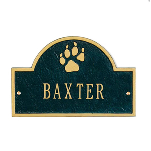 Placa y letrero rústico de Estilo Vintage hecho a mano para monumentos históricos - Product Image 4