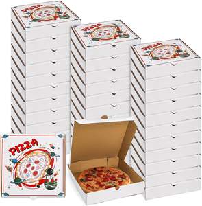 Cajas <span class=keywords><strong>para</strong></span> Pizza Pequeñas Blancas Corrugadas, Caja <span class=keywords><strong>para</strong></span> Pizza Planet, Contenedores <span class=keywords><strong>para</strong></span> Llevar, Cajas de Empaque <span class=keywords><strong>para</strong></span> Pizza, Pastel, Galletas y Bocadillos - Product Image 1