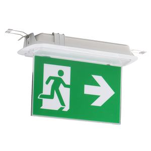 Se acepta un combo de luz de emergencia LED personalizado para centro comercial, lámpara de emergencia LED recargable para el hogar montada en la pared - Product Image 1