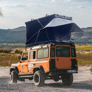 Carpa de techo para coche, de aleación de aluminio, tipo rígido extendido, de una habitación, para camping al aire libre en todas las estaciones. - Product Image 4